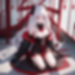 Kaguya and Shirogane engaged in a strategic love battle