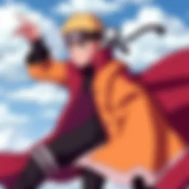 Iconic Characters of Naruto Shippuden A vibrant display of Naruto Shippuden characters