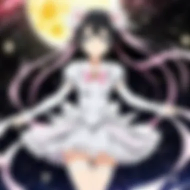 Magical Transformation in Madoka Magica A captivating scene from the Madoka Magica films showcasing the magical girl transformation