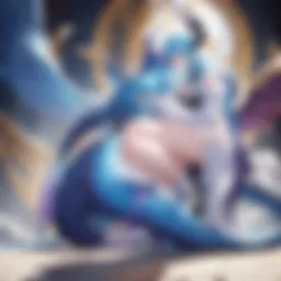 Majestic Dragon in Anime