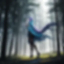 Mystical Forest at Dusk