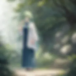 Mysterious Forest Path in Higurashi When They Cry