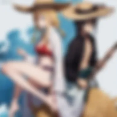 Mystical Aura surrounding the Straw Hat Crew