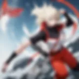 Naruto character standing in a dynamic pose