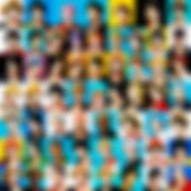 English Voice Actors Collage A collage of various English voice actors for One Piece