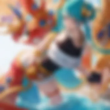 The Vibrant World of One Piece The vibrant world of One Piece with iconic characters