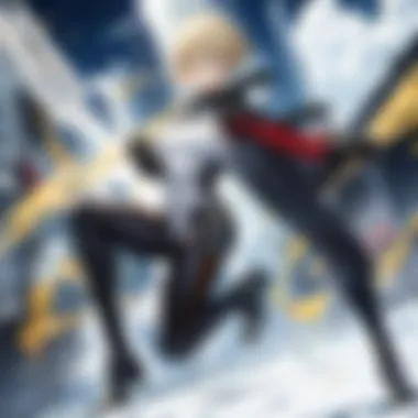 Star-Studded One Punch Man Ensemble A group of talented actors in futuristic superhero costumes