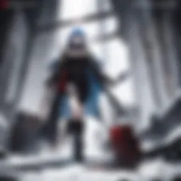 Overlord poster showcasing main characters in a fantasy setting