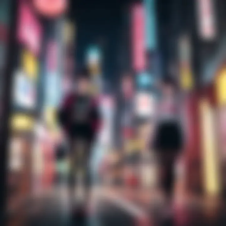 Neon Lights of Tokyo Capturing the Vibrancy of Urban Life