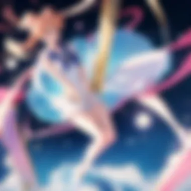 Sailor Moon Eternal Blu-ray Cover Cover art of Sailor Moon Eternal Blu-ray edition showcasing its vibrant colors.