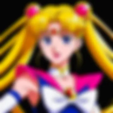 A vibrant illustration of the main antagonist in Sailor Moon R