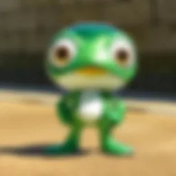 A captivating scene of SGT Frog characters showcasing their humorous interactions.