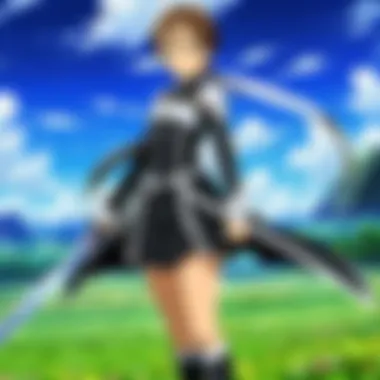 Cultural Significance of Sword Art Online An engaging scene that highlights the cultural impact of Sword Art Online