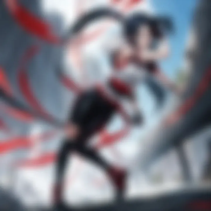 Thrilling chase scene in Naruto Shippuden: The Movie