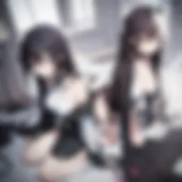 The protagonist surrounded by magical energy showcasing a pivotal moment in the series.