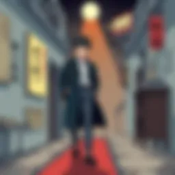 A visual representation of the main character's journey in Tsukimichi