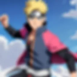 Boruto streaming platform icons