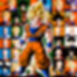 Streaming services logos showcasing Dragon Ball Z