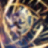 A detailed collage of all Yu-Gi-Oh series logos