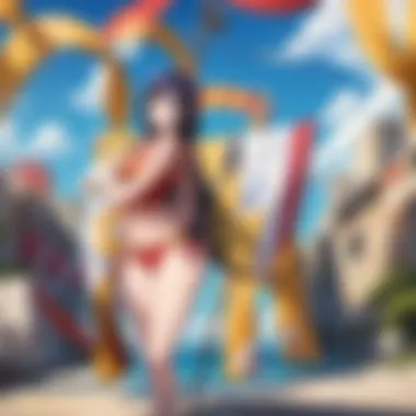 Vibrant One Piece Movie Poster A cinematic poster for the latest One Piece movie showcasing vibrant characters and action.