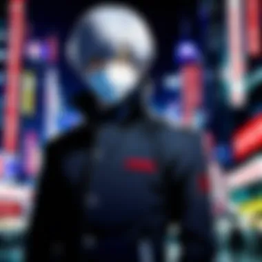 Dark Atmosphere of Tokyo Ghoul A captivating scene from Tokyo Ghoul showcasing the anime's dark atmosphere